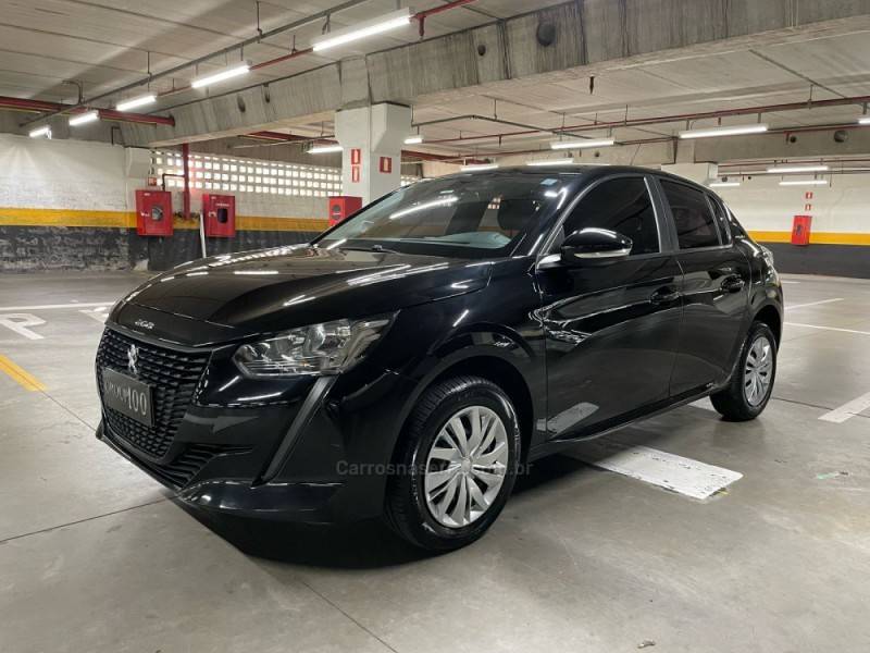 PEUGEOT - 208 - 2022/2022 - Preta - R$ 63.500,00