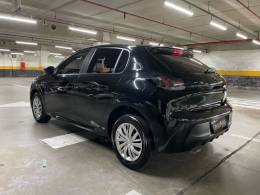 PEUGEOT - 208 - 2022/2022 - Preta - R$ 63.500,00